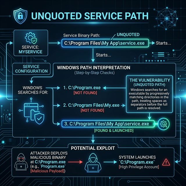 Diagrama Unquoted Path