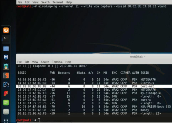 Airodump capture